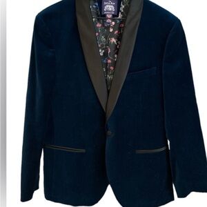 SAVILE.  ROW COMPANYJACKETS  &  COATS   BLUE   SIZE L